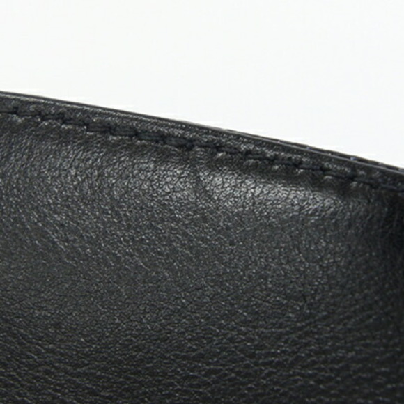 CHANEL Black Caviar Leather Logo Wallet - Picture 8 of 10